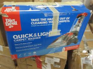lot 103 image: Dirt Devil Quick & Light Carpet Was...