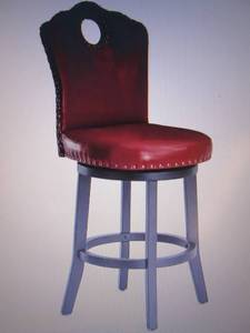 lot 109 image: Nailhead Stool open box Retail $149...