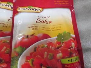 lot 156 image: 5 pks Mrs. Wages Salsa Mix Best Dat...