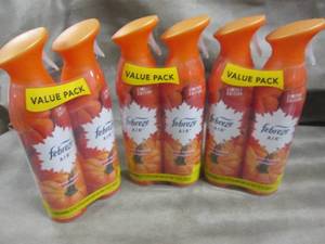 lot 160 image: 3- 2pks Febreze Air 8.8 oz size Fre...