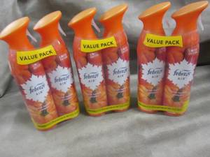 lot 161 image: 3- 2pks Febreze Air 8.8 oz size Fre...