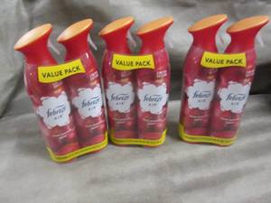 lot 165 image: 3- 2pks Febreze Air 8.8 oz size Fre...