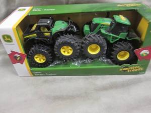 lot 175 image: John Deere Toy Tractor & Gator Trea...