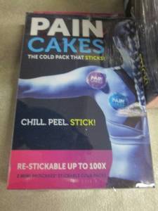 lot 179 image: 6 ea Pain Cakes Mini Cold Packs Ret...