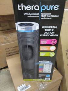 lot 209 image: Therapure Tower Air Cleaner open bo...