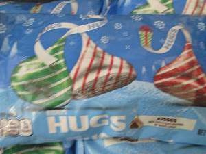 lot 248 image: 5 - 11 oz Bags Hersheys Hugs...