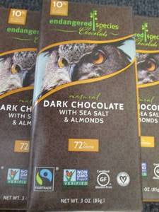 lot 269 image: 6- 3 oz Bars Natural Dark Chocolate...