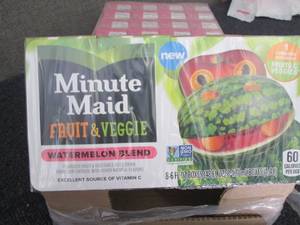 lot 289 image: Case of 40 Minute Maid 6 fl oz Frui...