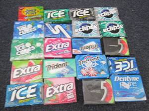 lot 308 image: 20 Packs of Assorted Gum...