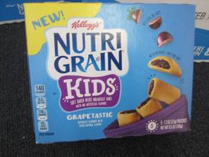 lot 312 image: Case of 5- 6.5 oz Boxes NutriGrain ...