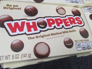 lot 329 image: 12- 5 oz Boxes Whoppers...
