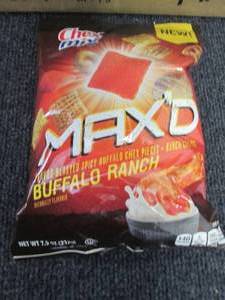 lot 335 image: Case of 8- 7.5 oz Bags Chex Mix Max...