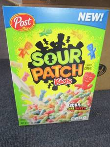 lot 342 image: Case of 12 - 11 oz Boxes Post Sour ...