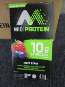 lot 359 image: Case of Mio Protein Drink Mix Mixed...