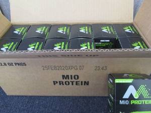 lot 363 image: Case of Mio Protein Drink Mix Mixed...