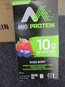 lot 364 image: Case of Mio Protein Drink Mix Mixed...