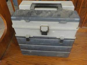 Tackle Box with contents- some new...