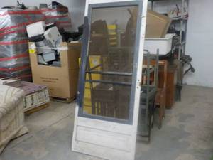 Wood Screen Door 32 x 78...