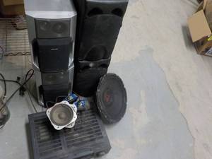 Speakers and Electronics...
