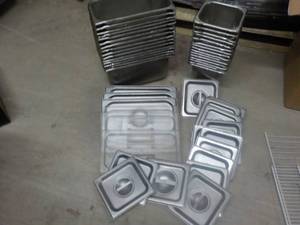 Restaurant Pans and Lids stainless ...