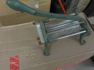 Cast Iron French Fly Cutter...