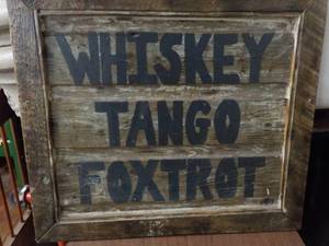 Whiskey, Tango, Fox Trot and Wood S...