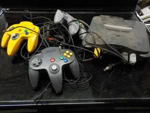 Nintendo 64 with Controls...