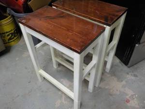 2 Stools 24 to Floor...