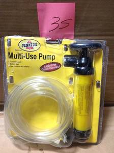 Pennzoil 9.62 in. Multi-Use Hand Pump in good condition