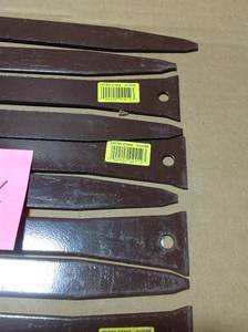 COL-MET 12-in Brown Steel Edging Stake in good condition