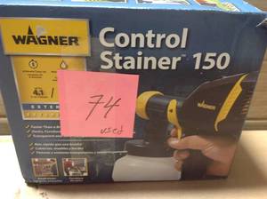 Control Stainer 150 HVLP Handheld Sprayer USED in good condition