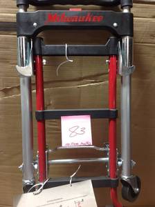 Milwaukee 150 lbs. Fold-Up Truck MISSING WHEELS