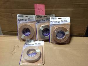 78 in. x 25 ft. Khaya Real Wood Edgebanding with Hot Melt Adhesive in good condition