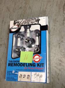 DANCO 3-Handle TubShower Trim Kit for Price Pfister in Chrome not used