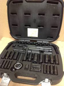 Husky 38 in. Drive 100-Position Universal SAE and Metric Mechanics Tool Set (60-Piece) MISSING PCS
