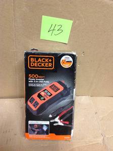 BLACKDECKER 500-Watt Power Inverter in good condition