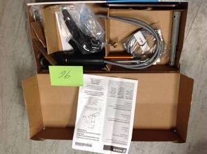 MOEN Brecklyn Single-Handle Pull-Out Sprayer Kitchen Faucet with Power Clean in Mediterranean Bronze not used
