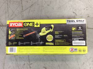 Ryobi ONE 18-Volt Lithium-Ion Cordless Battery Grass Shear and Shrubber Trimmer (Tool Only)�in good condition