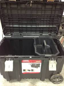 Husky 37 in. Rolling Tool Box Utility Cart Black in good condition