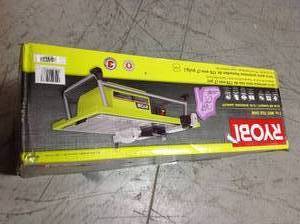 RYOBI 7 in. 4.8 Amp Tabletop Tile Saw USED works