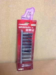Husky 38 in. Drive Thin Wall Deep Impact Socket Set MM (10-Piece) MISSING