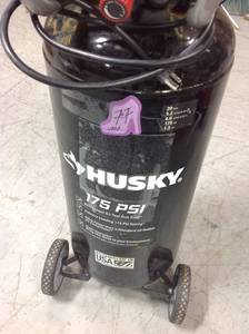Husky 20 Gal. 175 PSI Portable Electric Air Compressor USED