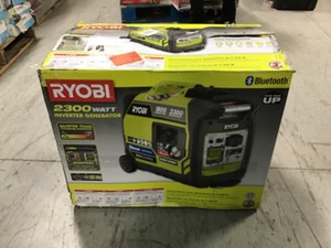 RYOBI Bluetooth 2,300 Starting Watt Super Quiet Gasoline Powered Digital Inverter Generator