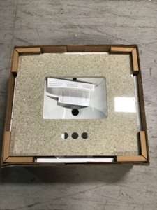 Home Decorators 25 in. W x 22 in. D Engineered Quartz Vanity Top Sedona in good conditions
