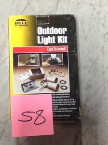 lot 58 image: BELL 1-Gang Weatherproof Par Lampholder Kit in good condition