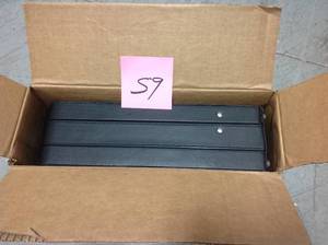 lot 59 image: 17.3 in. Vinyl Single Compartment Computer CaseAttach Business Case with Secure Combination Lock Closure by Heritage in good condition