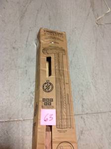 lot 63 image: Gibraltar Mailboxes Cedar Drive-In Mailbox Post Kit in good condition