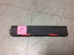 lot 79 image: Husky 5-80 ft. lbs. 38 in. Drive Digital Display Click Torque Wrench in good condition