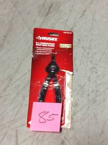 lot 85 image: Husky 8 in. Snap Ring Pliers in good condition