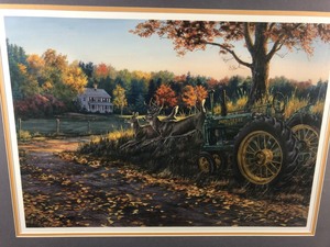 National Wild Turkey Federation Artwork, Signed Print, Professionally Framed and Mounted